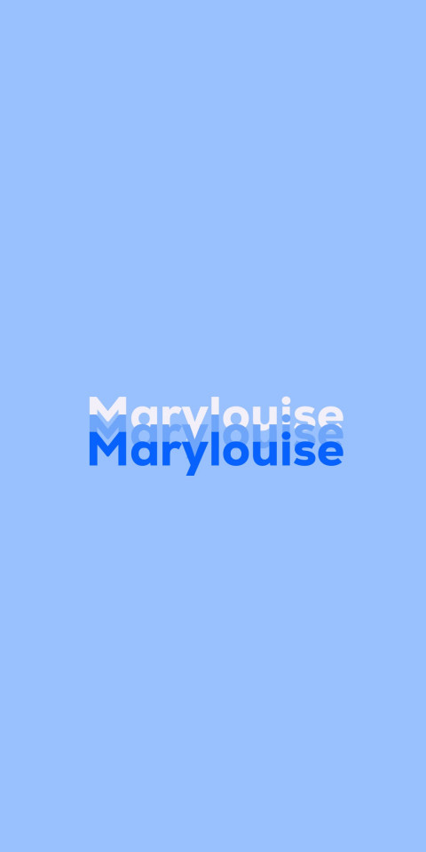 Free photo of Name DP: Marylouise