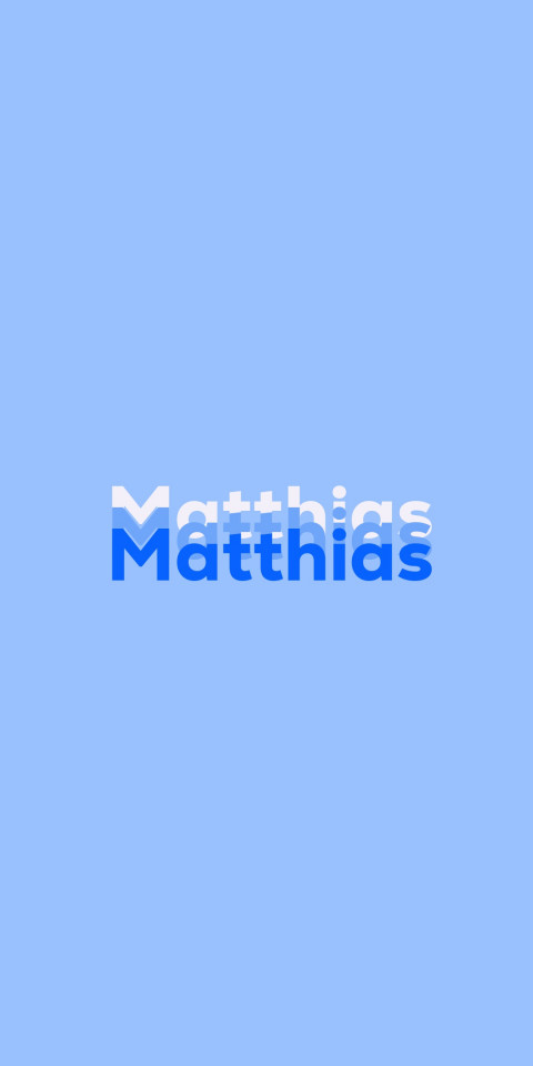 Free photo of Name DP: Matthias