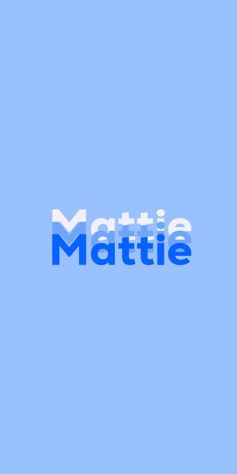 Free photo of Name DP: Mattie