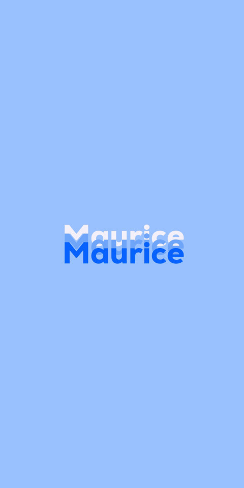 Free photo of Name DP: Maurice