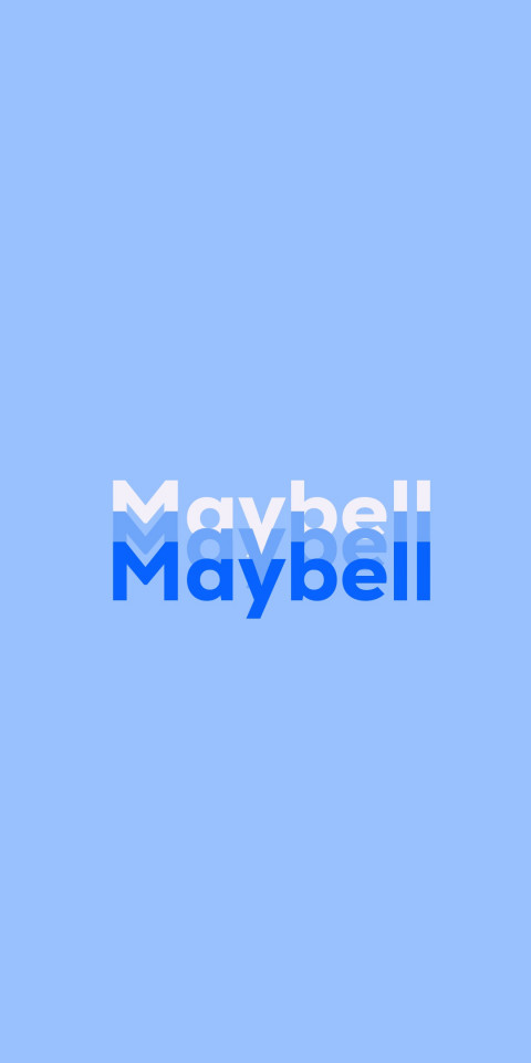 Free photo of Name DP: Maybell