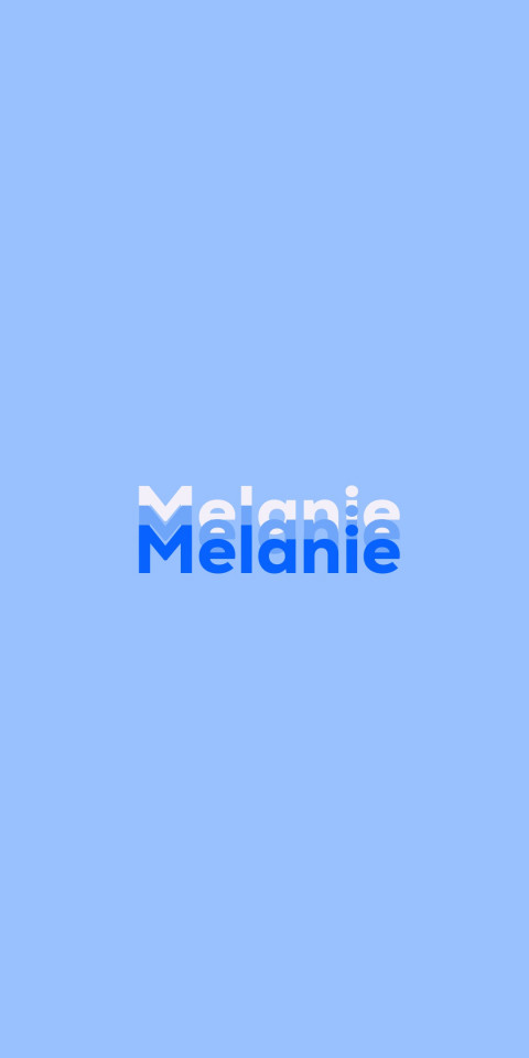 Free photo of Name DP: Melanie