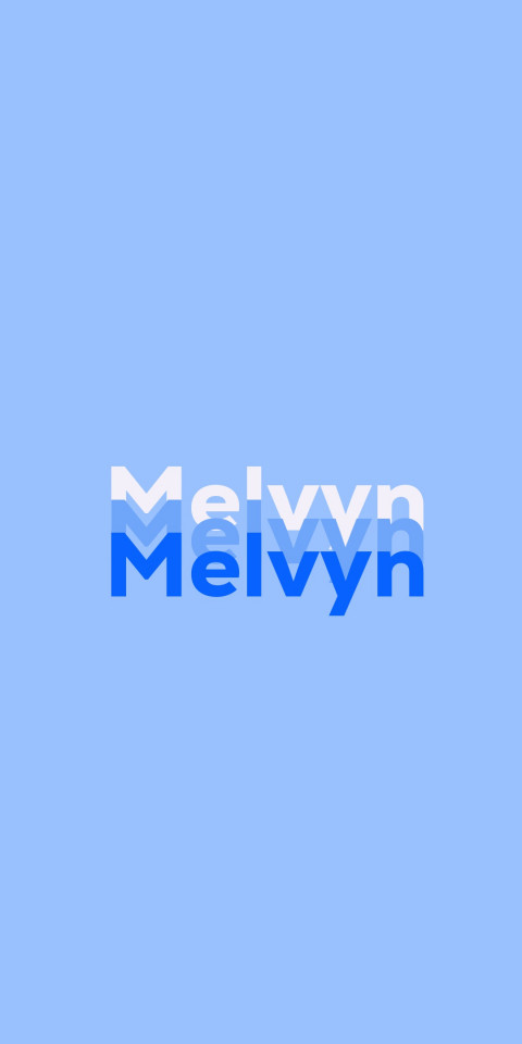 Free photo of Name DP: Melvyn