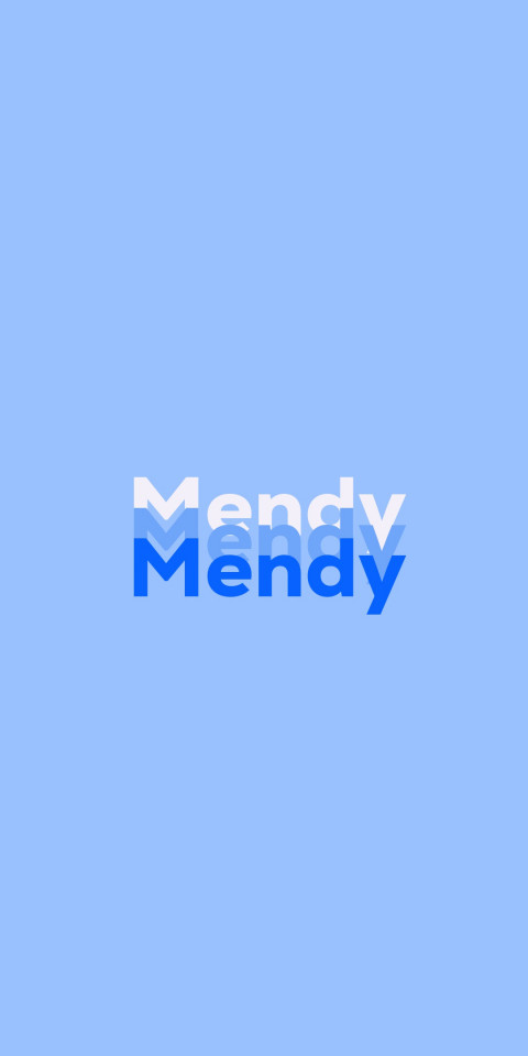 Free photo of Name DP: Mendy