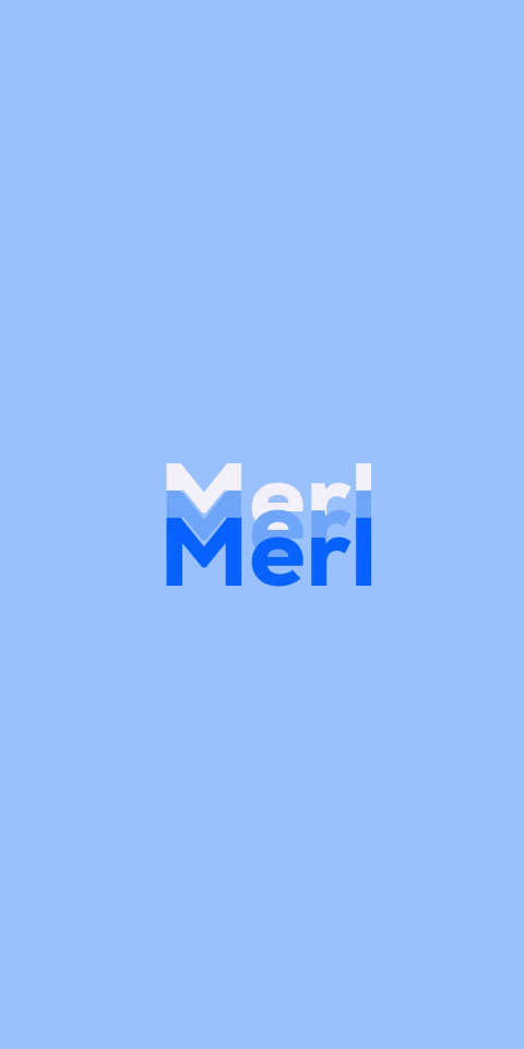 Free photo of Name DP: Merl