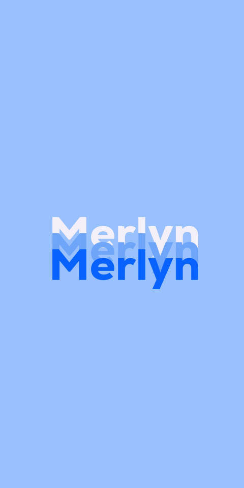 Free photo of Name DP: Merlyn