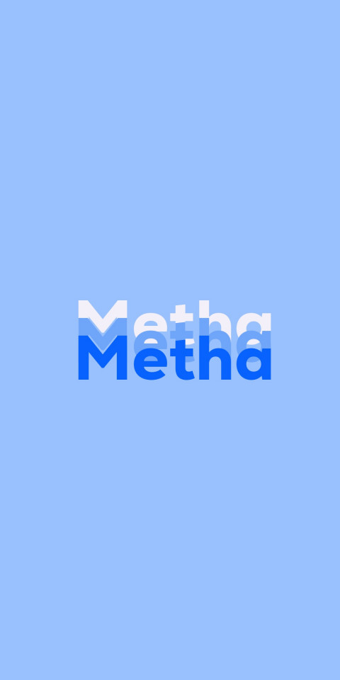 Free photo of Name DP: Metha