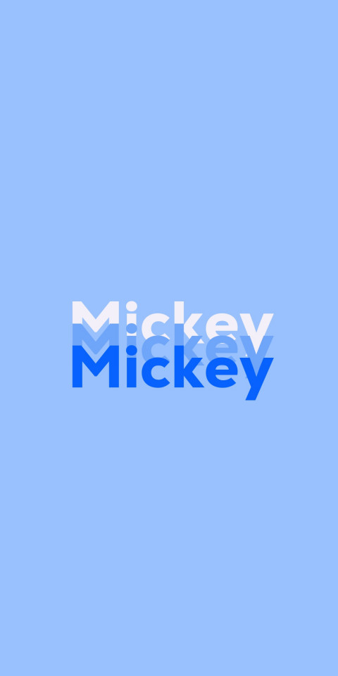 Free photo of Name DP: Mickey