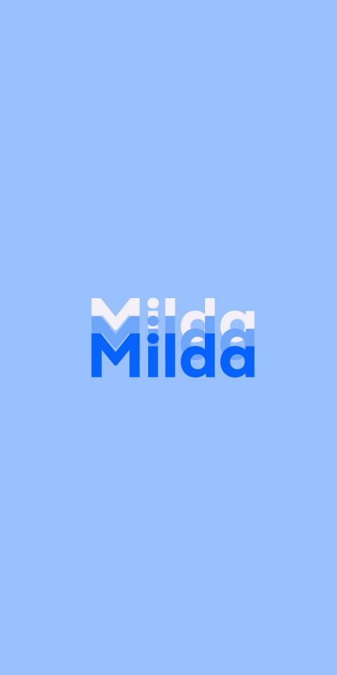 Free photo of Name DP: Milda