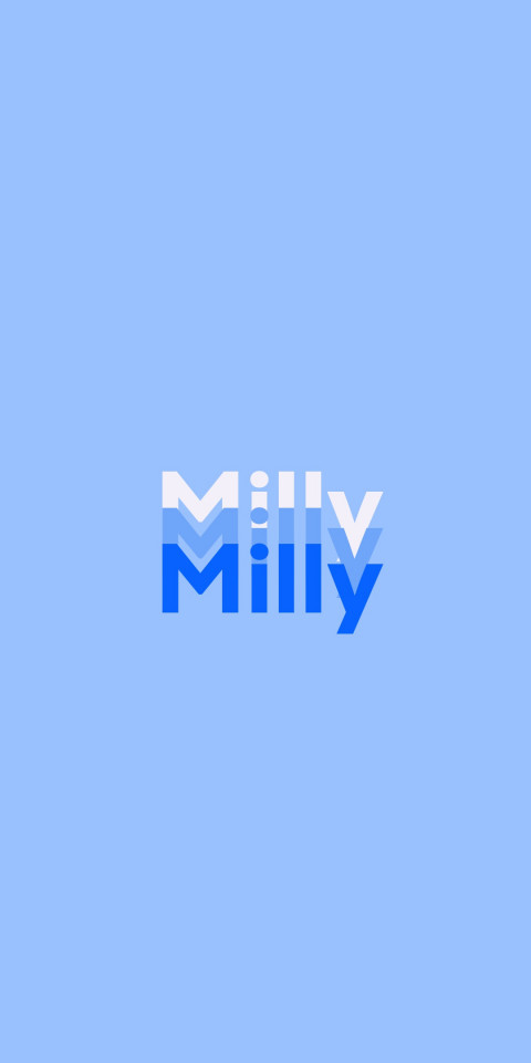 Free photo of Name DP: Milly