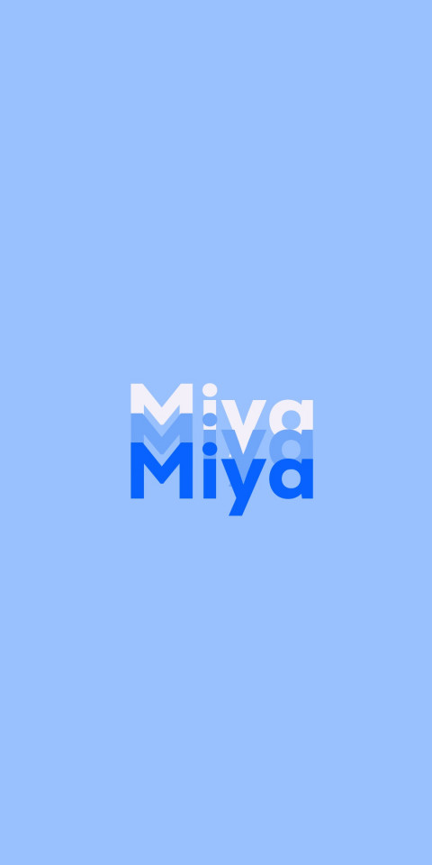 Free photo of Name DP: Miya