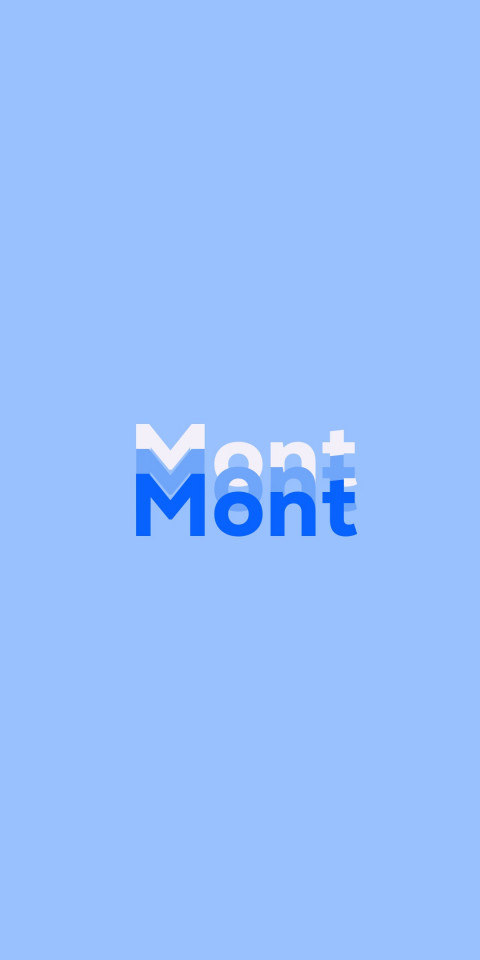 Free photo of Name DP: Mont