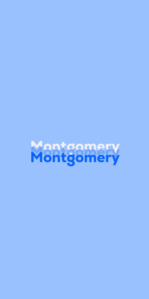 Free photo of Name DP: Montgomery