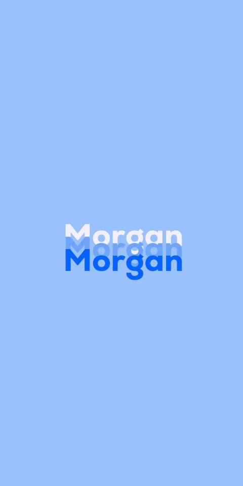 Free photo of Name DP: Morgan