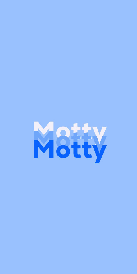 Free photo of Name DP: Motty