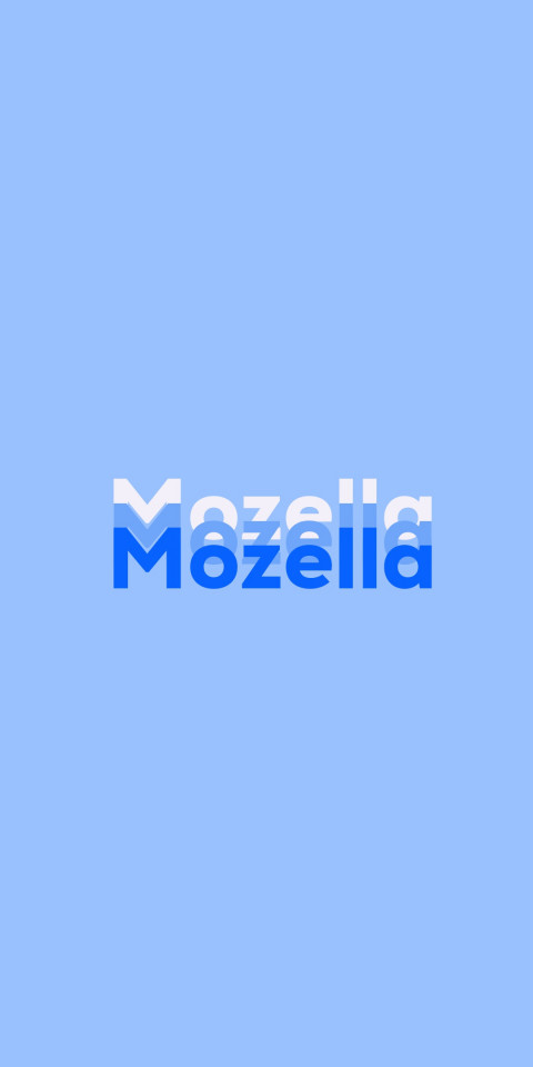 Free photo of Name DP: Mozella