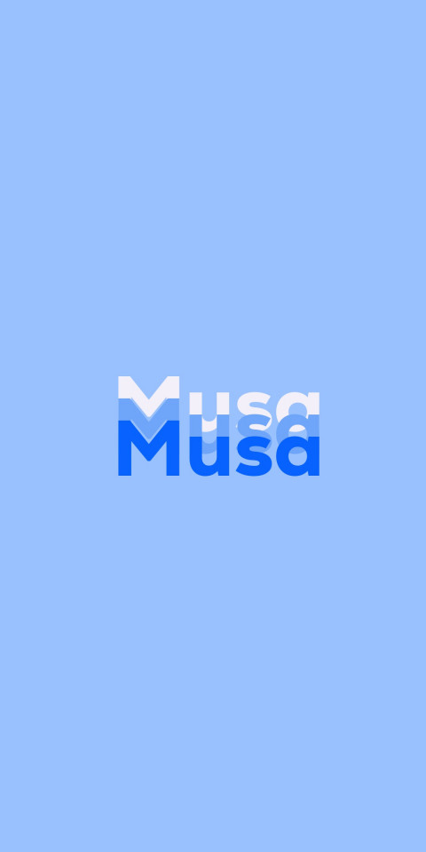 Free photo of Name DP: Musa