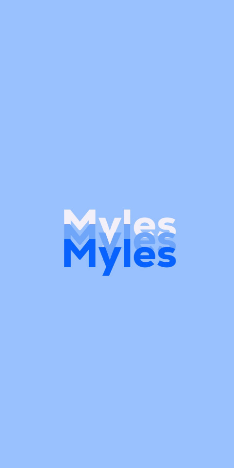 Free photo of Name DP: Myles