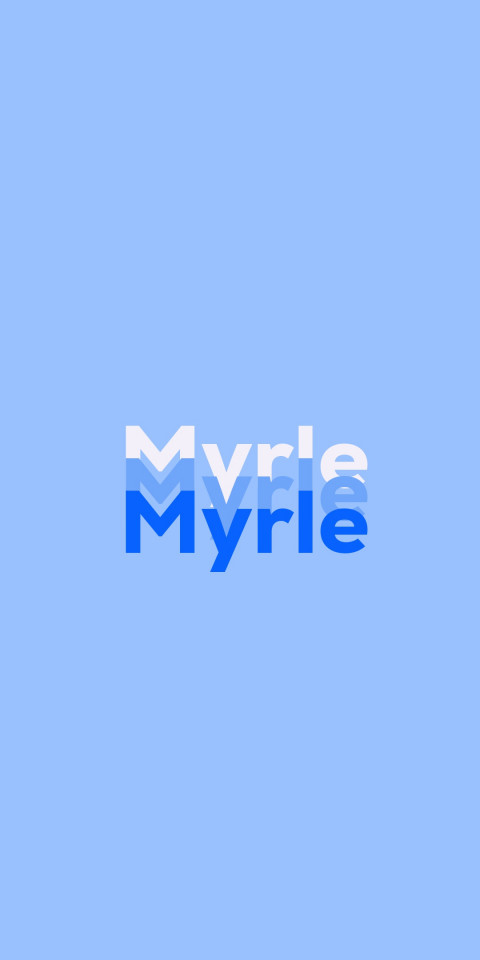 Free photo of Name DP: Myrle