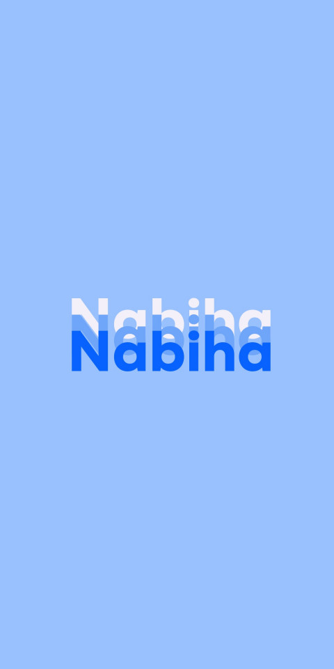 Free photo of Name DP: Nabiha