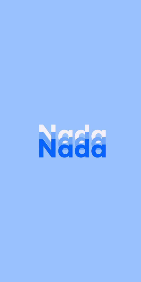 Free photo of Name DP: Nada