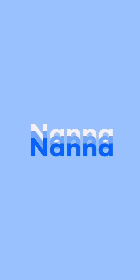 Free photo of Name DP: Nanna