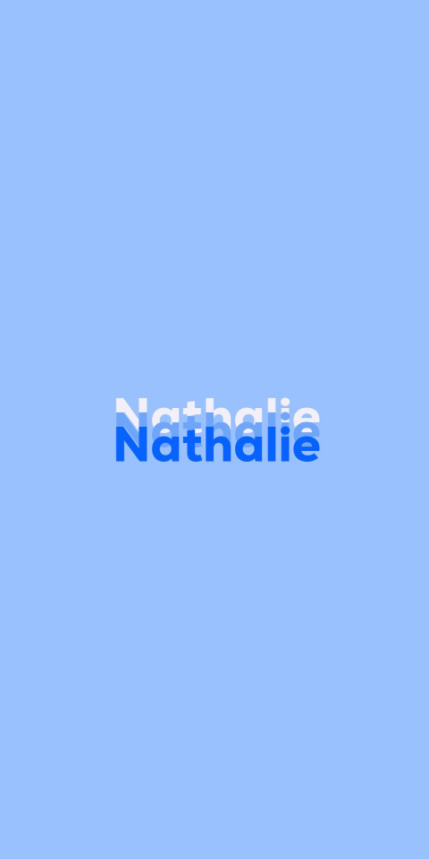 Free photo of Name DP: Nathalie