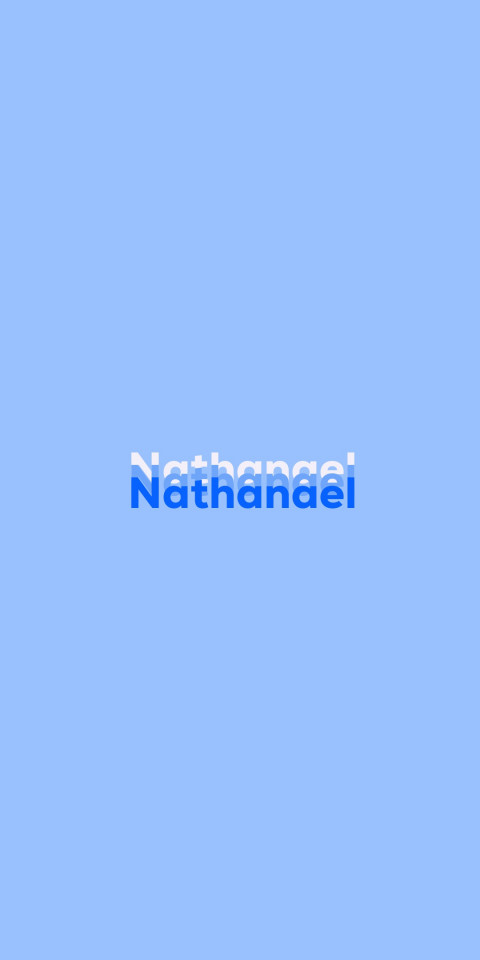Free photo of Name DP: Nathanael