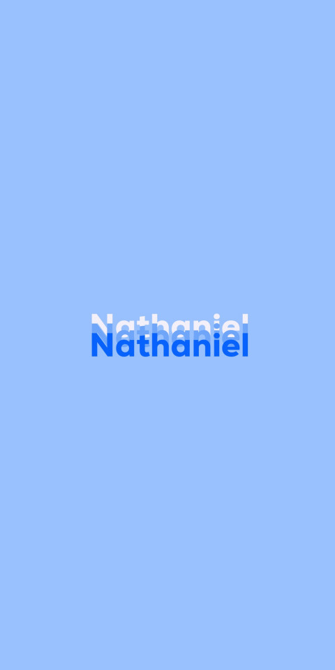 Free photo of Name DP: Nathaniel