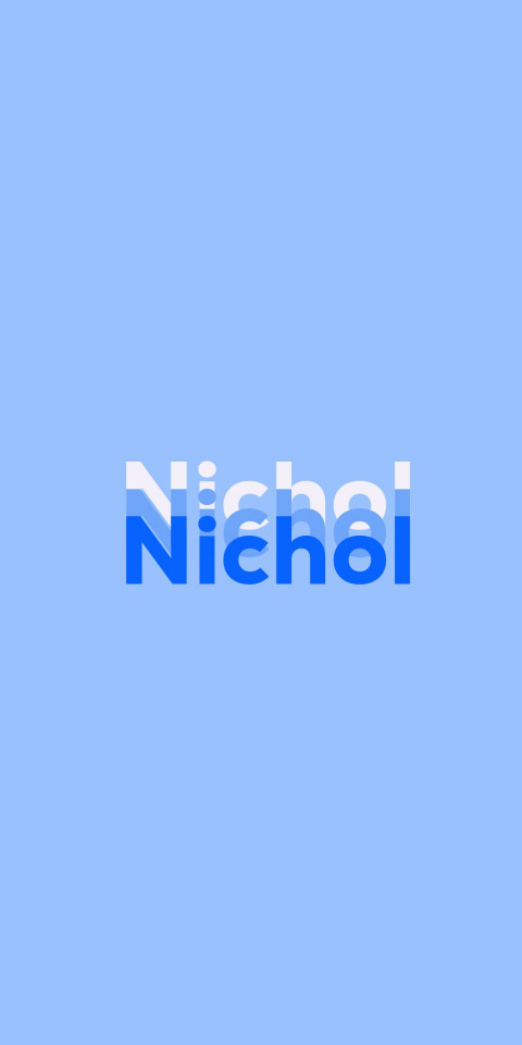 Free photo of Name DP: Nichol