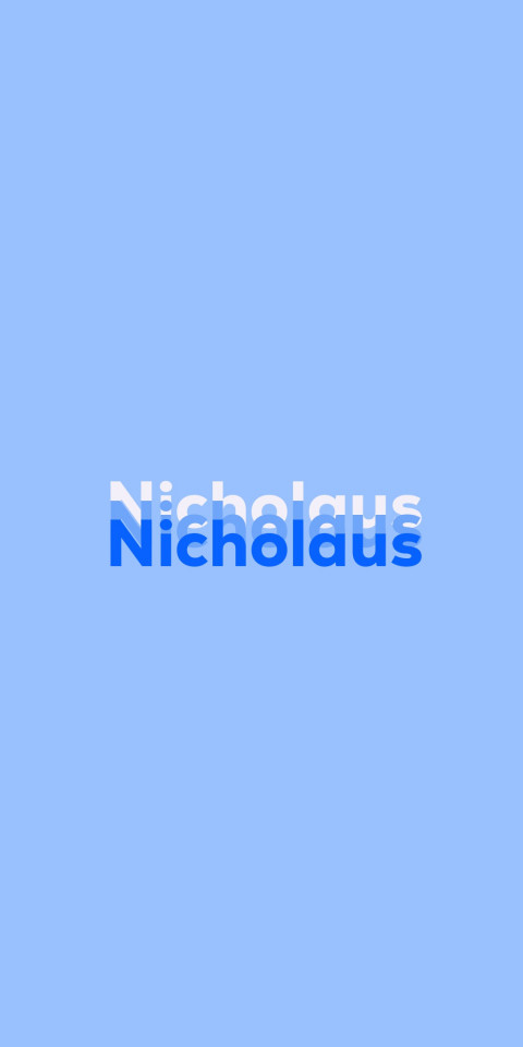 Free photo of Name DP: Nicholaus