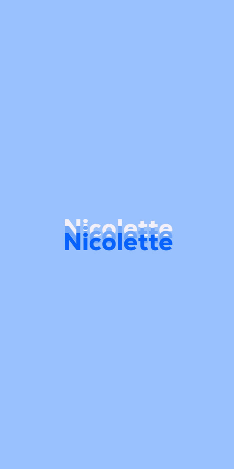 Free photo of Name DP: Nicolette