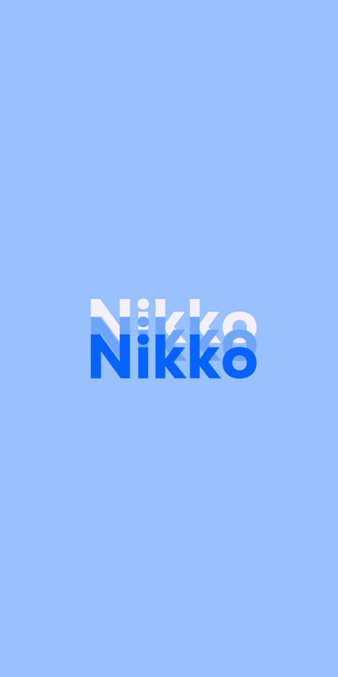 Free photo of Name DP: Nikko