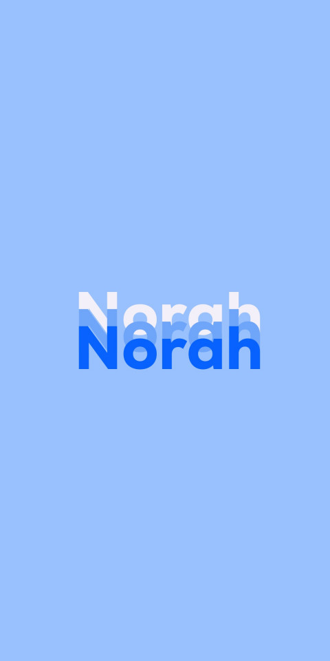 Free photo of Name DP: Norah