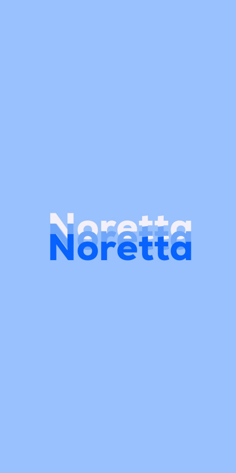 Free photo of Name DP: Noretta