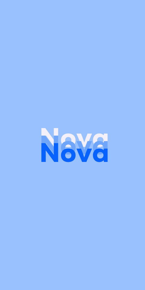 Free photo of Name DP: Nova