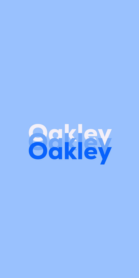 Free photo of Name DP: Oakley