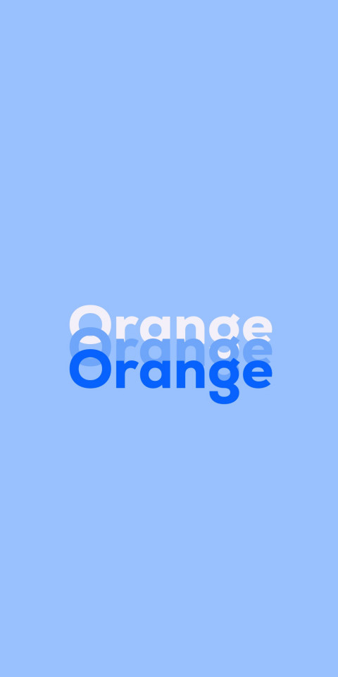 Free photo of Name DP: Orange