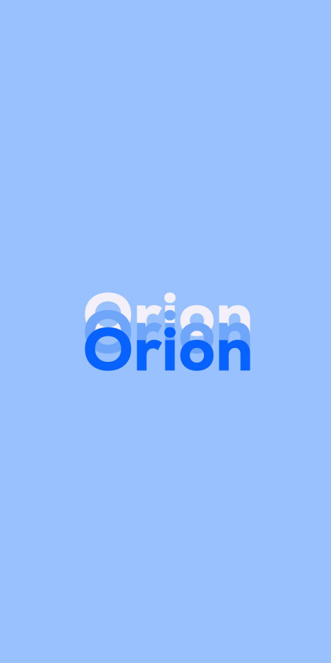 Free photo of Name DP: Orion