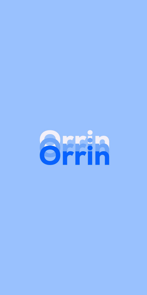 Free photo of Name DP: Orrin