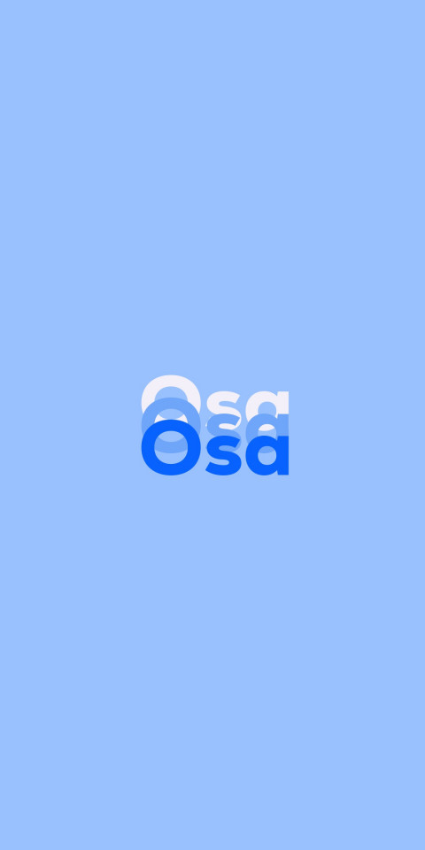 Free photo of Name DP: Osa