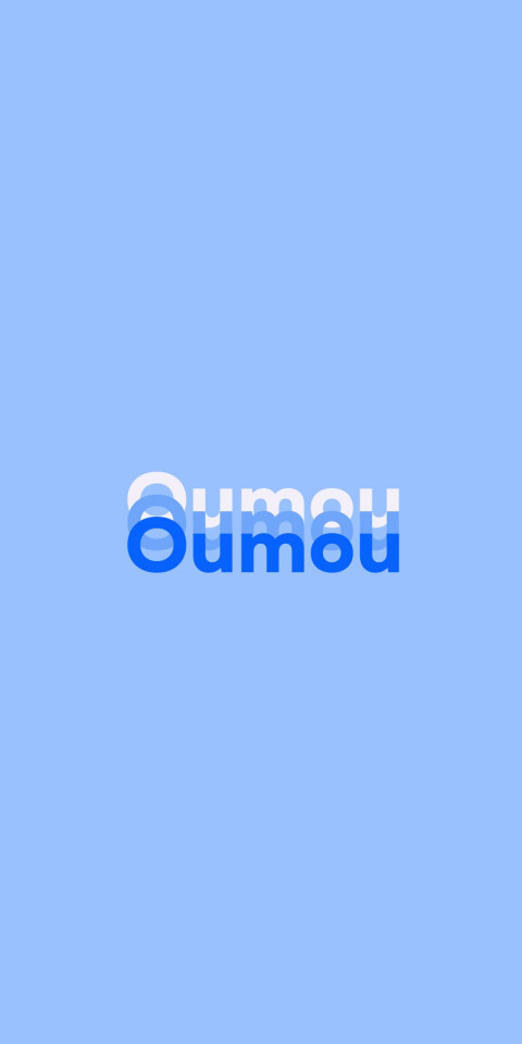 Free photo of Name DP: Oumou