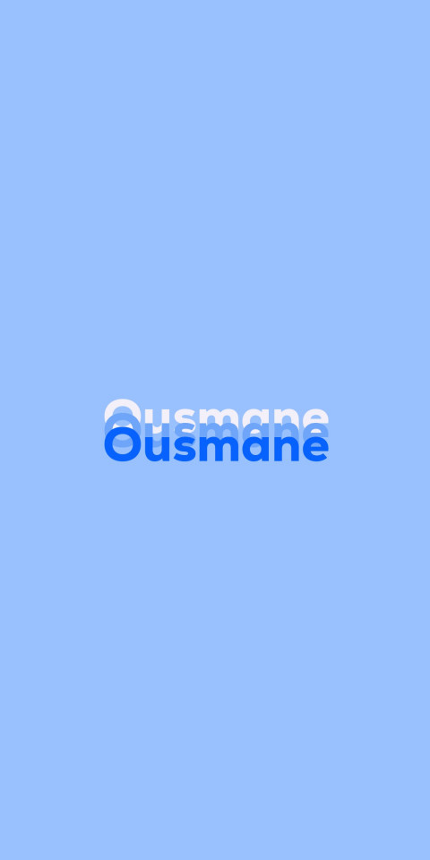 Free photo of Name DP: Ousmane