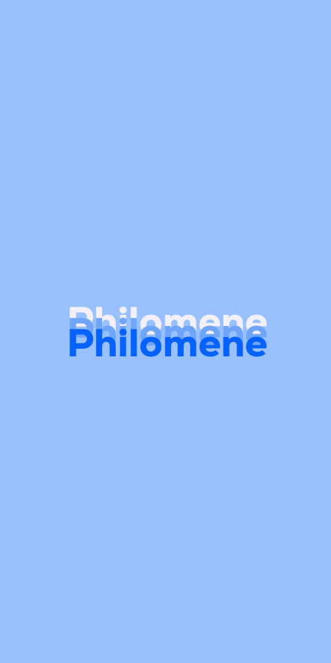 Free photo of Name DP: Philomene