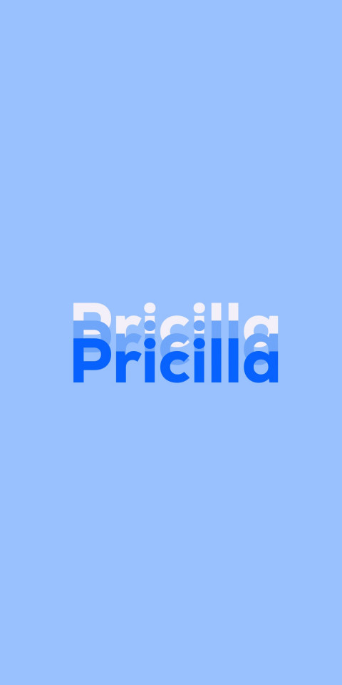 Free photo of Name DP: Pricilla