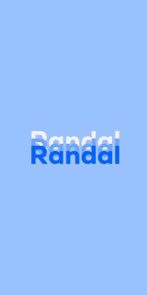 Free photo of Name DP: Randal