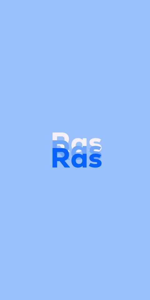 Free photo of Name DP: Ras