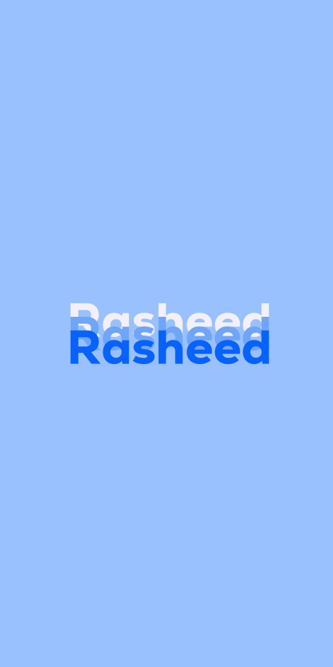 Free photo of Name DP: Rasheed