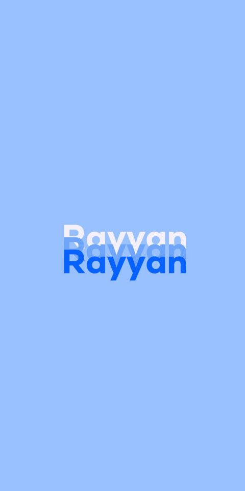 Free photo of Name DP: Rayyan