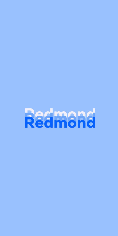 Free photo of Name DP: Redmond